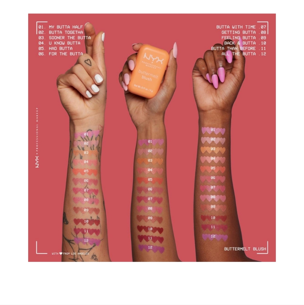 ✨3/$25✨NYX Buttermelt Blush Shade:Butta Together 🩷 ✨ 🆕 - Picture 5 of 6